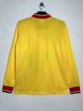 1993/1994 Arsenal Away Long Sleeve 1:1 Quality Retro Soccer Jersey
