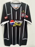 2003  Corinthians  Away Fans Retro 1:1  Quality Soccer Jersey