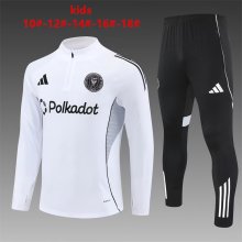 25/26 Miami White Kids 1:1 Quality Training Jersey