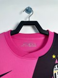 2011/2012 Juventus  Away  Long Sleeve Retro Fans 1:1 Quality Soccer Jersey