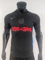 24/25 Barcelona Away Player 1:1 Quality Soccer Jersey （联名版）