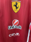 F1 racing suit T-shirt 2025 Ferrari  shirt 1:1 Quality F1 Jerseys