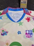 25/26 Barcelona Pattern Golf Special Edition Fans 1:1 Quality Soccer Jersey