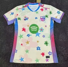 25/26 Barcelona Pattern Golf Special Edition Fans 1:1 Quality Soccer Jersey