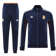 25/26 Real Madrid  Sapphire Blue Jacket Tracksuit 1:1 Quality