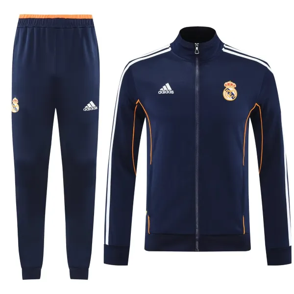 25/26 Real Madrid  Sapphire Blue Jacket Tracksuit 1:1 Quality