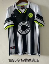 1995 Dortmund Away 1:1 Quality Retro Soccer Jersey