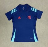25/26 Flamengo Training Blue Women Fans 1:1 Quality Soccer Jersey