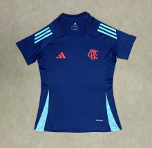 25/26 Flamengo Training Blue Women Fans 1:1 Quality Soccer Jersey