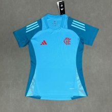 25/26 Flamengo Training Blue Women Fans 1:1 Quality Soccer Jersey