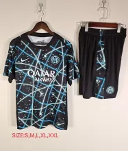 25/26 Inter Milan  Black 1:1 Quality Training Jersey（A-Set）