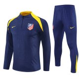 25/26  Atletico Madrid  Training Blue  Player Version 1:1 Quality Training Jersey