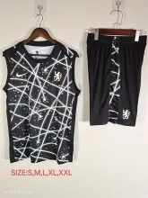25/26 Chelsea Black 1:1 Quality Training Vest（A-Set）
