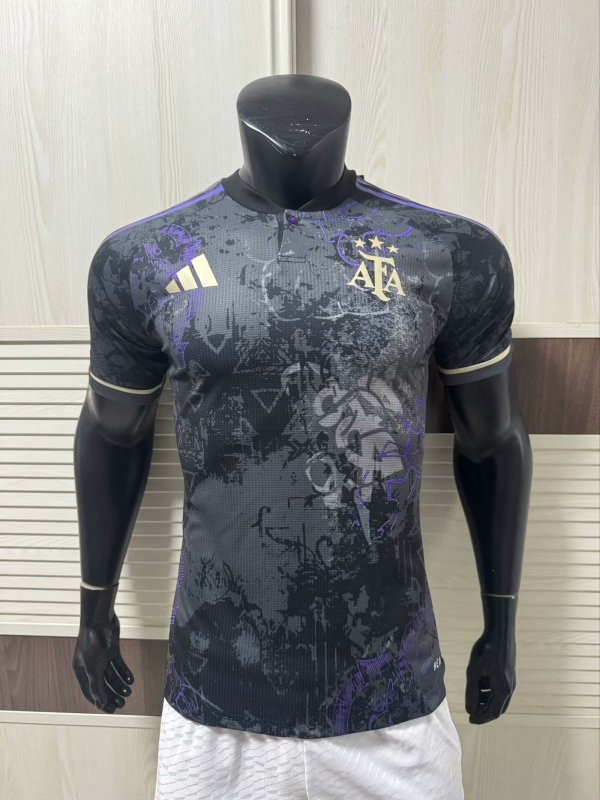 25/26  Argentina Purple Black Special Edition Player 1:1 Quality Soccer Jersey