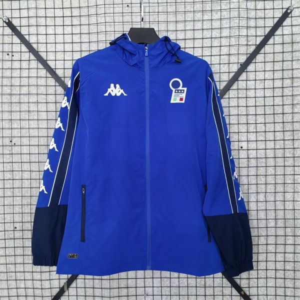 25/26 Italy Blue  Windbreaker
