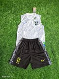 25/26 Brazil White  1:1 Quality Training Vest （A-Set）
