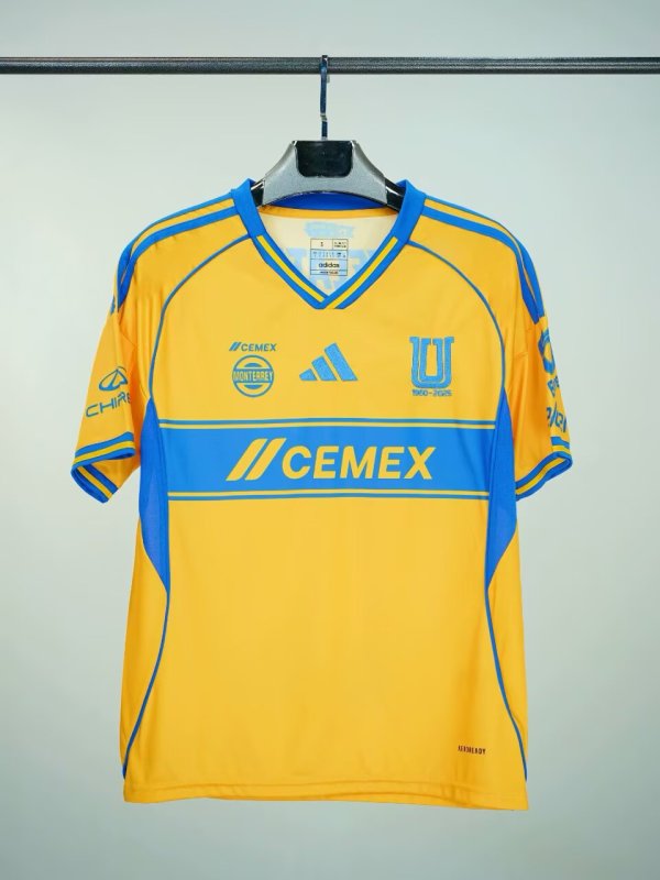 25/26 Tiger  Home  Fans 1:1 Quality  Soccer Jersey