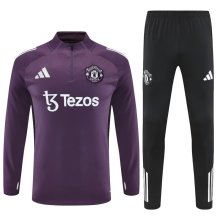 25/26  Manchester United Purple 1:1 Quality Training Jersey