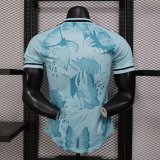 25/26 Algeria Blue Player 1:1 Quality Soccer Jersey