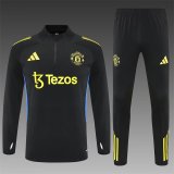 25/26  Manchester United Black 1:1 Quality Training Jersey