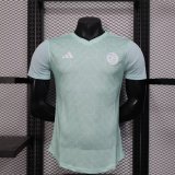 25/26 Algeria Blue Player 1:1 Quality Soccer Jersey