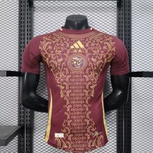 25/26 Algeria Maroon Player 1:1 Quality Soccer Jersey