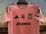 25/26 Tiger Goalkeeper Pink Fans 1:1 Quality  Soccer Jersey