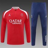 25/26 Paris  Red  Player Version 1:1 Quality Training Jersey