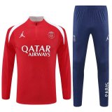 25/26 Paris  Red  Player Version 1:1 Quality Training Jersey