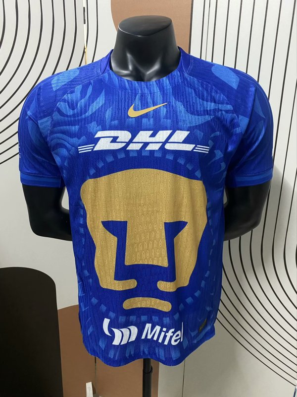 25/26 Puma  Away Blue Player 1:1 Quality Soccer Jersey