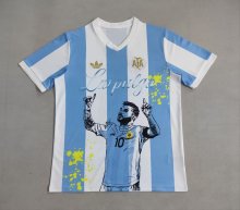 25/26  Argentina 50th anniversary Graffiti version  Fans  1:1  Quality Soccer Jersey