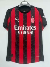 25/26 AC Milan Home Player 1:1 Quality Soccer Jersey
