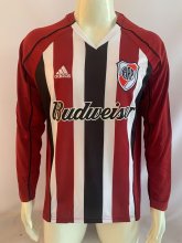 2005/2006  River Plate  Away Fans Long Sleeve 1:1 Retro Quality Soccer Jersey