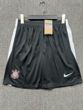 25/26 Corinthians Home Black Shorts