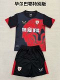 25/26 Bilbao Special Edition  Kids Kits 1:1 Quality  Soccer Jersey