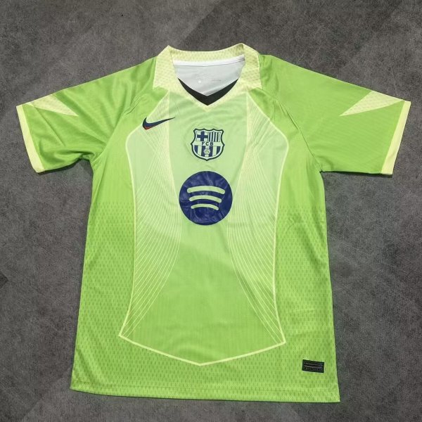 25/26 Barcelona Special Edition Green Fans 1:1 Quality Soccer Jersey