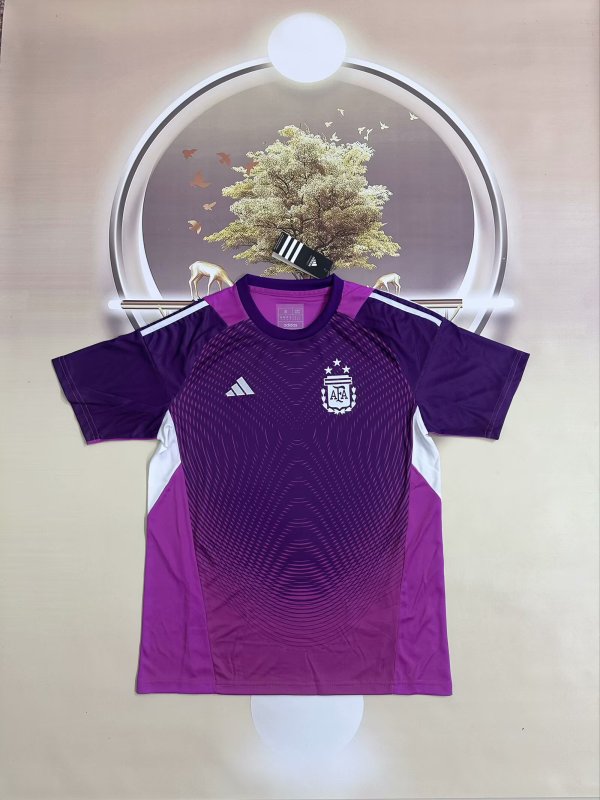 25/26 Argentina Goalkeeper Purple Fans 1:1 Quality Soccer Jersey