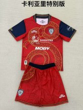 25/26 Cagliari Special Edition Kids 1:1 Quality Soccer Jersey