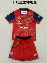 25/26 Cagliari Special Edition Kids 1:1 Quality Soccer Jersey