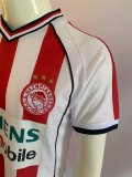 2001/2002 Olympia Home Fans Retro 1:1 Quality Soccer Jersey