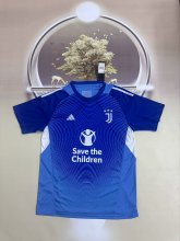 25/26 Juventus Goalkeeper Blue  Fans 1:1 Quality Soccer Jersey