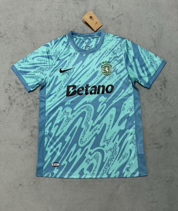 25/26 Sporting Lisbon  Special Edition Blue Fans 1:1  Quality Soccer Jersey