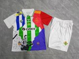 25/26 Real Betis Special Edition Kids Kits 1:1 Soccer Jersey
