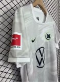 25/26 VfL Wolfsburg Away Fans 1:1 Quality Soccer Jersey