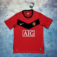 2009/2010 Manchester United Home Fans 1:1 Quality Retro Soccer Jersey