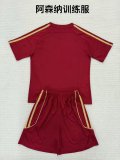25/26 Arsenal Training clothes Kids Kits 1:1 Quality Soccer Jersey