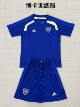 25/26 Boca Training clothes Kids 1:1 Quality Soccer Jersey