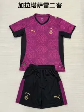 25/26 Galatasaray Third  Kids Kits  1:1 Quality Soccer Jersey