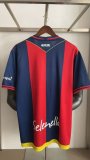 24/25 Bologna Home  Fans 1:1 Quality Soccer Jersey