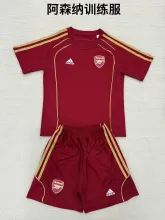 25/26 Arsenal Training clothes Kids Kits 1:1 Quality Soccer Jersey